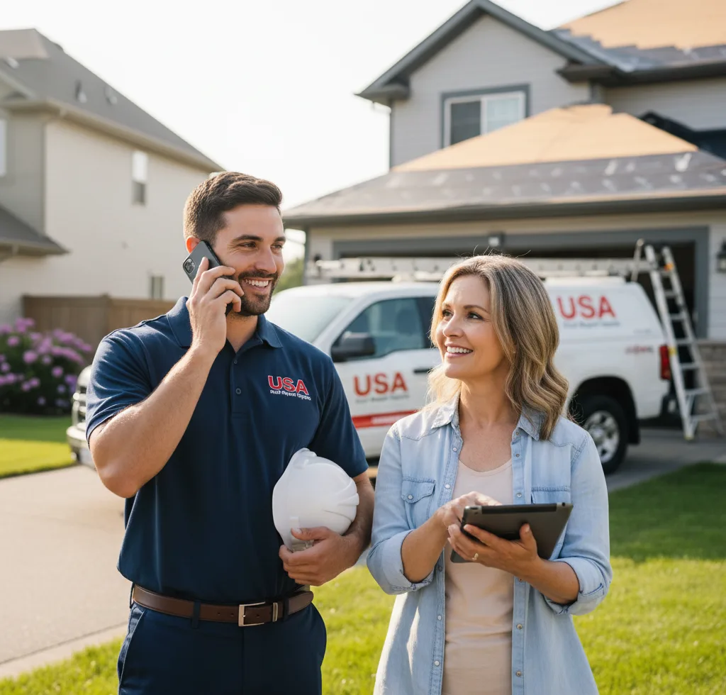 USA Roof Repair Experts customer support in Roseburg